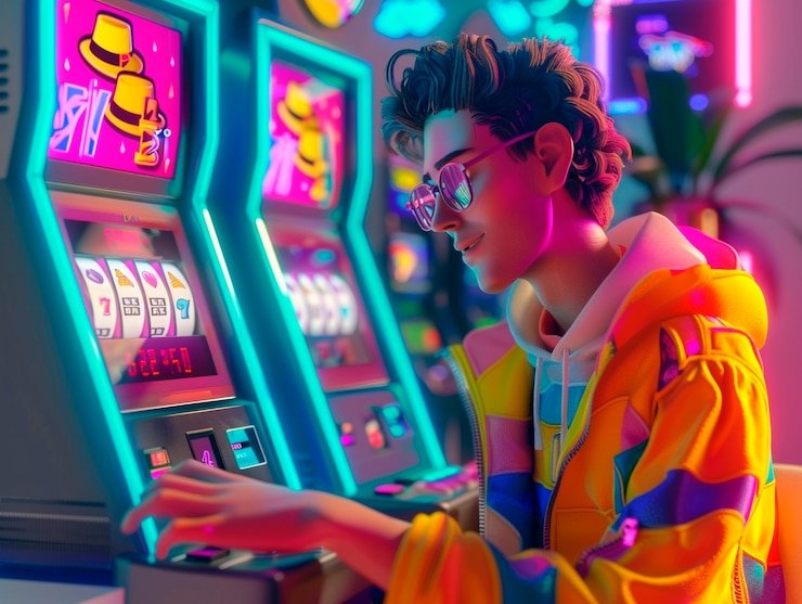 Layar login4d menampilkan pilihan layanan hiburan sports dan casino dengan tampilan modern dan responsif